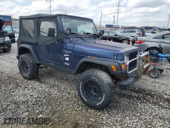 1997 Jeep Wrangler Sport with VIN 1J4FY19S4VP449011, listed as a Copart auction lot 52225715 with 145,814 mi miles and Clean Title. Bid and sale history available at carsss.com. Image 4.