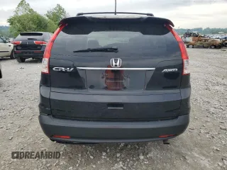 2012 Honda CR-V EX-L with VIN JHLRM4H73CC004506, listed as a Copart auction lot 58262325 with 182,451 mi miles and Salvage title. Bid and sale history available at DreamBid. Image 6.