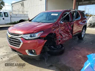 2018 Chevrolet Traverse LT Cloth with VIN 1GNERGKW6JJ281018, listed as a Copart auction lot 45367585 with 111,630 mi miles and Non Repairable. Bid and sale history available at carsss.com. Image 1.