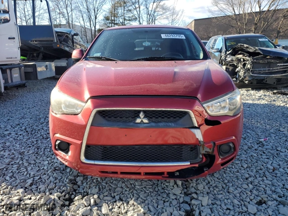 2011 Mitsubishi Outlander Sport ES with VIN JA4AP3AU0BZ008417, listed as a Copart auction lot 48293795 with 134,300 mi miles and Clean Title. Bid and sale history available at carsss.com. Image 5.