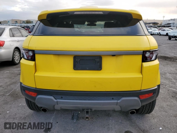 2013 Land Rover Range Rover Evoque Pure with VIN SALVN2BG1DH734577, listed as a Copart auction lot 43033605 with 102,717 mi miles and Clean Title. Bid and sale history available at carsss.com. Image 6.