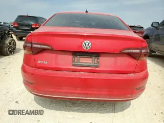 2019 Volkswagen Jetta S with VIN 3VWC57BU9KM055177, listed as a Copart auction lot 57870385 with 51,064 mi miles and Salvage title. Bid and sale history available at DreamBid. Image 6.