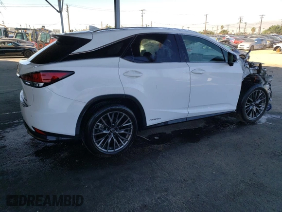 2020 Lexus RX with VIN 2T2YGMDA6LC056068, listed as a Copart auction lot 65535343 with 11,421 mi miles. Bid and sale history available at carsss.com. Image 3.