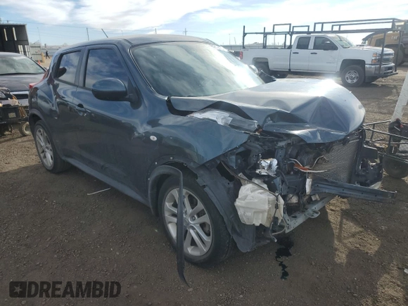 2014 Nissan Juke S with VIN JN8AF5MV4ET482844, listed as a Copart auction lot 86912664 with 156,845 mi miles and Salvage Title. Bid and sale history available at carsss.com. Image 4.