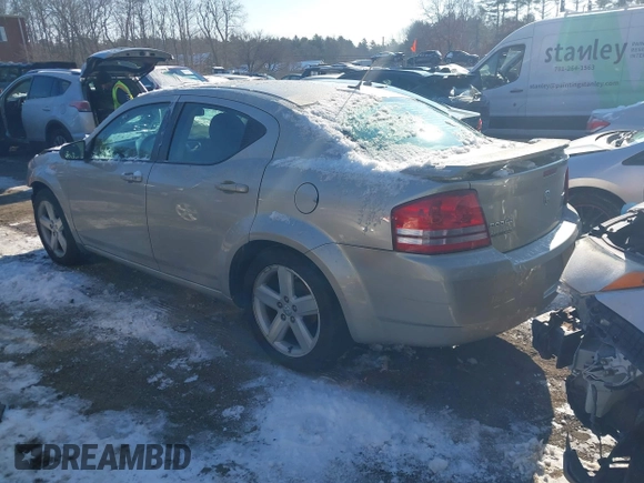 2009 Dodge Avenger SXT with VIN 1B3LC56D39N546448, listed as a IAAI auction lot 41364157 with 161,687 mi miles and . Bid and sale history available at DreamBid. Image 3.