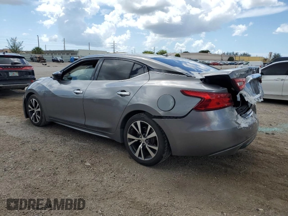 2016 Nissan Maxima SR with VIN 1N4AA6AP6GC446197, listed as a Copart auction lot 66180434 with 92,424 mi miles and Salvage title. Bid and sale history available at DreamBid. Image 2.