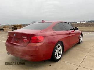 2014 BMW 4 Series 428i with VIN WBA3N7C59EK221636, listed as a Copart auction lot 57474395 with 65,639 mi miles and Clean title. Bid and sale history available at DreamBid. Image 4.