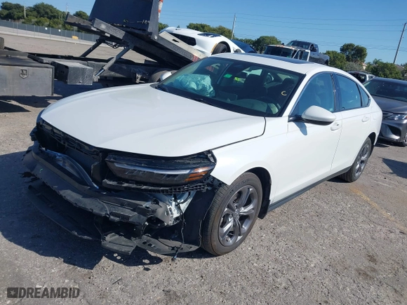 2024 Honda Accord Sedan EX with VIN 1HGCY1F32RA066653, listed as a IAAI auction lot 41288764 with 10,764 mi miles. Bid and sale history available at carsss.com. Image 18.