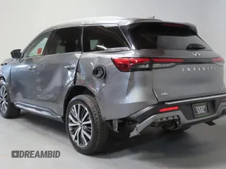 2023 Infiniti QX60 SENSORY with VIN 5N1DL1GS5PC353778, listed as a Copart auction lot 54616945 with 20,386 mi miles and Salvage Title. Bid and sale history available at carsss.com. Image 4.
