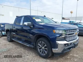 2020 Chevrolet Silverado 1500 LT with VIN 3GCPWCED9LG154491, listed as a IAAI auction lot 41668732 with 93,702 mi miles. Bid and sale history available at carsss.com. Image 1.