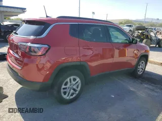 2019 Jeep Compass Sport with VIN 3C4NJCABXKT613530, listed as a Copart auction lot 57901865 with 102,530 mi miles and Salvage title. Bid and sale history available at DreamBid. Image 3.