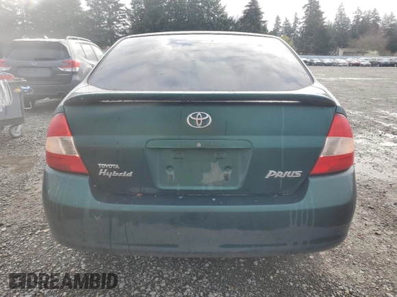 2001 Toyota Prius with VIN JT2BK12U010034412, listed as a Copart auction lot 51707055 with 343,942 mi miles and Clean Title. Bid and sale history available at carsss.com. Image 6.