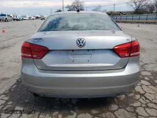 2013 Volkswagen Passat SE w/Sunroof with VIN 1VWBH7A33DC133663, listed as a Copart auction lot 50698795 with 161,053 mi miles and Salvage Title. Bid and sale history available at carsss.com. Image 6.