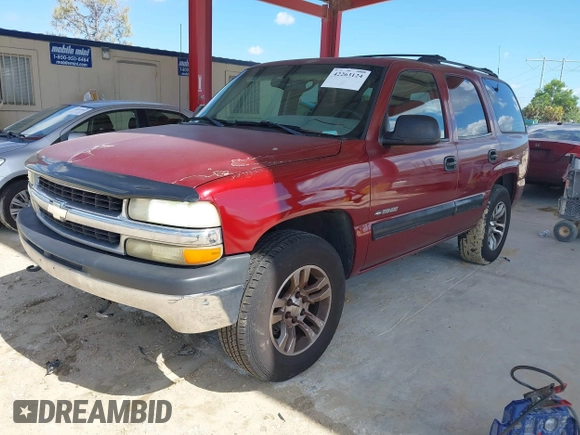 2001 Chevrolet Tahoe LS with VIN 1GNEC13T51J264911, listed as a IAAI auction lot 42263124 with 365,825 mi miles and . Bid and sale history available at DreamBid. Image 18.