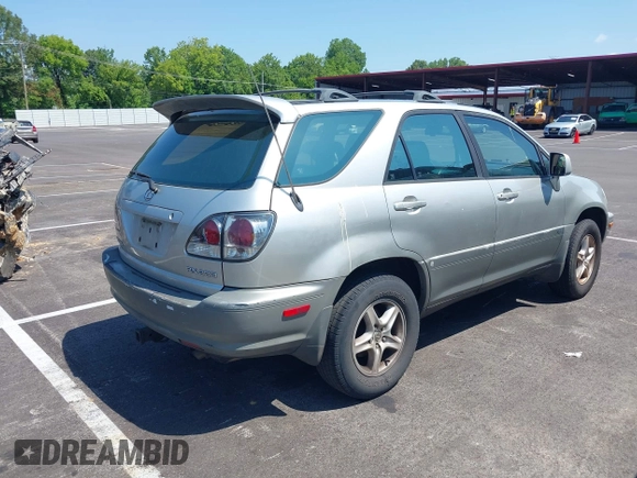 2003 Lexus RX 300 with VIN JTJHF10U330300255, listed as a IAAI auction lot 42533928 with 313,540 mi miles and . Bid and sale history available at DreamBid. Image 4.