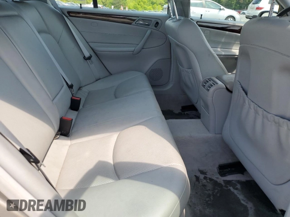 2004 Mercedes-Benz C 240 with VIN WDBRF61J44A551739, listed as a Copart auction lot 55145435 with 82,864 mi miles and Salvage title. Bid and sale history available at DreamBid. Image 10.