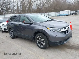 2018 Honda CR-V LX with VIN 2HKRW6H33JH233527, listed as a IAAI auction lot 41844010 with 50,132 mi miles. Bid and sale history available at carsss.com. Image 1.
