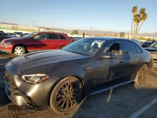 2024 Mercedes-Benz C 63 S AMG E Performance with VIN W1KAF8AB9RR217708, listed as a Copart auction lot 81645264 with 3,734 mi miles and Salvage title. Bid and sale history available at DreamBid. Image 1.