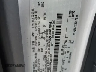 2023 Ford Transit Passenger XL with VIN 1FBAX2C88PKB89190, listed as a Copart auction lot 42507855 with Not Provided miles and Salvage Title. Bid and sale history available at DreamBid. Image 12.