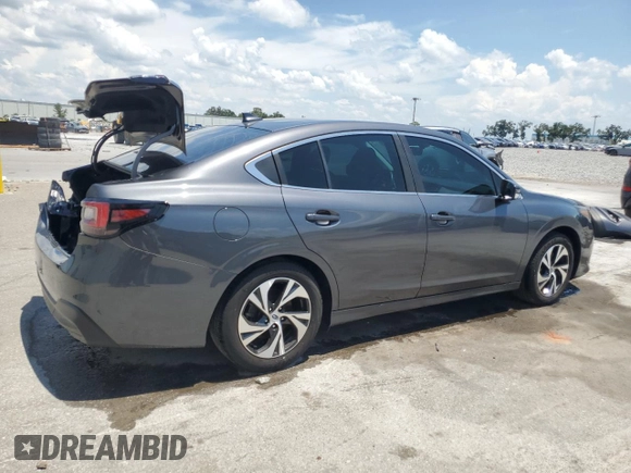 2022 Subaru Legacy Premium with VIN 4S3BWAC63N3021783, listed as a Copart auction lot 58152335 with 47,374 mi miles and Non repairable. Bid and sale history available at DreamBid. Image 3.