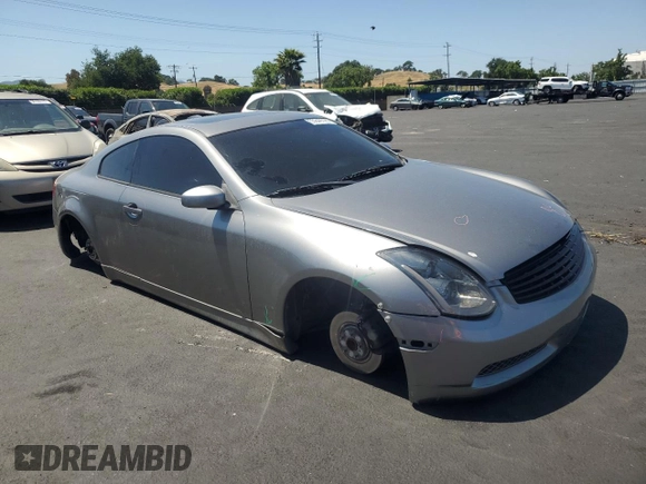 2007 Infiniti G35 with VIN JNKCV54E57M904025, listed as a Copart auction lot 55848595 with 120,134 mi miles and Salvage Title. Bid and sale history available at DreamBid. Image 4.
