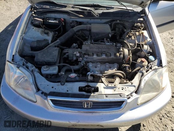1998 Honda Civic LX with VIN 2HGEJ6670WH607791, listed as a Copart auction lot 72235594 with 205,571 mi miles and Salvage Title. Bid and sale history available at carsss.com. Image 11.
