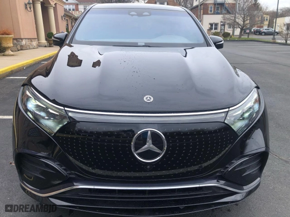2023 Mercedes-Benz EQS with VIN 4JGDM4EBXPA012616, listed as a Copart auction lot 53085075 with 72,053 mi miles and Clean Title. Bid and sale history available at carsss.com. Image 5.