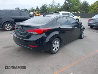 2016 Hyundai Elantra SE with VIN 5NPDH4AE0GH749471, listed as a IAAI auction lot 42453740 with 90,927 mi miles and . Bid and sale history available at DreamBid. Image 4.