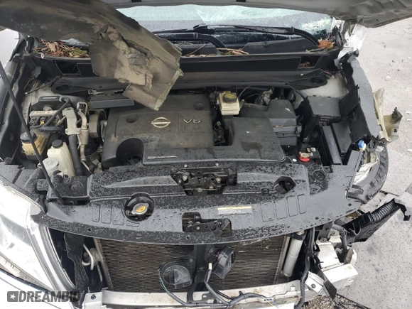 2016 Nissan Pathfinder SL with VIN 5N1AR2MN5GC670076, listed as a Copart auction lot 89355385 with 201,555 mi miles and Salvage Title. Bid and sale history available at carsss.com. Image 12.