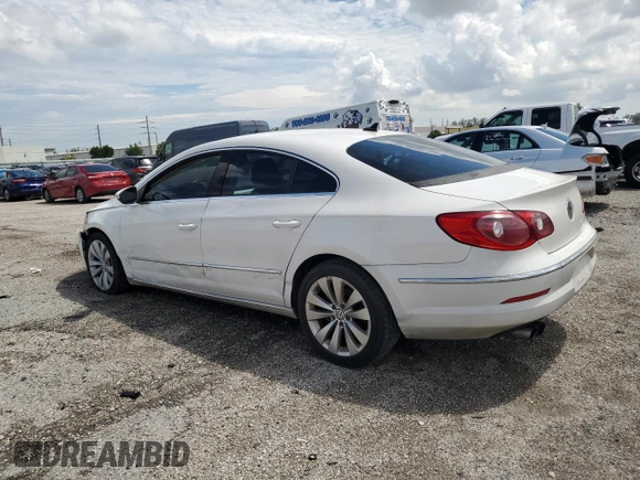 2010 Volkswagen CC Sport with VIN WVWML7AN0AE504872, listed as a Copart auction lot 71602244 with 89,089 mi miles and Salvage Title. Bid and sale history available at carsss.com. Image 2.