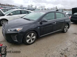 2019 Hyundai Ioniq Limited with VIN KMHC75LD4KU161835, listed as a Copart auction lot 47601425 with 68,105 mi miles and Salvage Title. Bid and sale history available at DreamBid. Image 1.