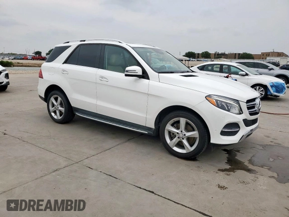 2017 Mercedes-Benz GLE 350 with VIN 4JGDA5JB1HA864178, listed as a Copart auction lot 53713285 with 73,167 mi miles and Salvage title. Bid and sale history available at DreamBid. Image 4.