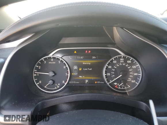 2022 Nissan Murano S z VIN 5N1AZ2AS6NC119100, wystawiony jako Copart lot #86615944 z przebiegiem 61 319 mil mil oraz Szkody całkowita. Historia ofert i sprzedaży dostępna na DreamBid. Obrazek 9.