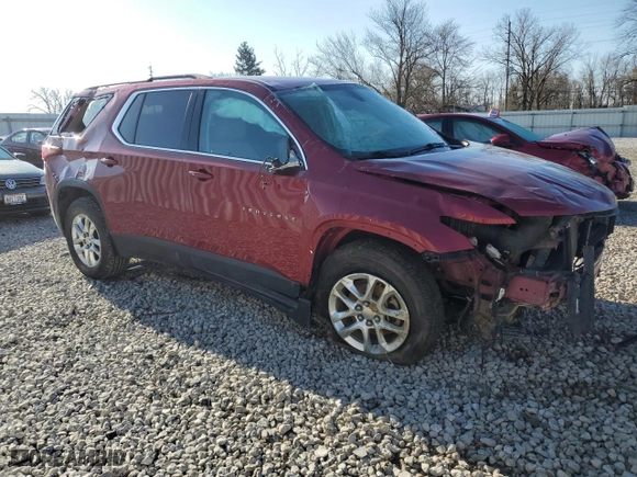 2019 Chevrolet Traverse LT Cloth with VIN 1GNEVGKW1KJ172298, listed as a Copart auction lot 50534965 with 144,324 mi miles and Clean Title. Bid and sale history available at carsss.com. Image 4.