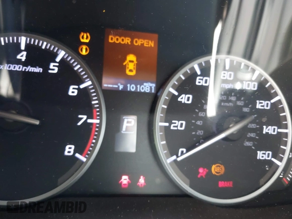 2015 Acura ILX with VIN 19VDE1F30FE001149, listed as a IAAI auction lot 41708274 with 101,081 mi miles. Bid and sale history available at carsss.com. Image 7.