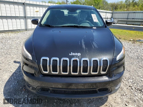 2015 Jeep Cherokee Sport with VIN 1C4PJLAB0FW547059, listed as a Copart auction lot 52630745 with 215,429 mi miles and Clean Title. Bid and sale history available at carsss.com. Image 5.