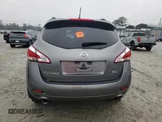 2013 Nissan Murano S with VIN JN8AZ1MUXDW201084, listed as a Copart auction lot 42622385 with 164,590 mi miles and Salvage Title. Bid and sale history available at carsss.com. Image 6.