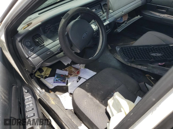 2010 Ford Police Interceptor with VIN 2FABP7BV9AX116618, listed as a Copart auction lot 60080275 with Not provided miles and Salvage title. Bid and sale history available at DreamBid. Image 8.