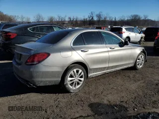 2020 Mercedes-Benz C 300 with VIN 55SWF8EB3LU326543, listed as a Copart auction lot 42502215 with 40,385 mi miles and Salvage Title. Bid and sale history available at DreamBid. Image 3.
