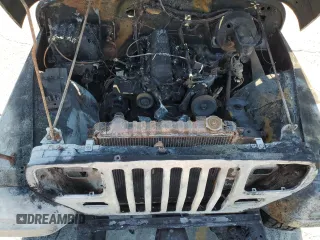 1995 Jeep Wrangler S with VIN 1J4FY19P8SP274074, listed as a Copart auction lot 74381094 with 0 mi miles and Salvage Title. Bid and sale history available at carsss.com. Image 11.