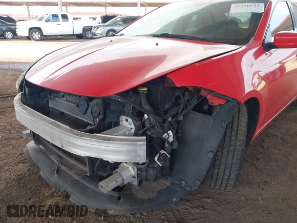 2016 Dodge Dart SE with VIN 1C3CDFAA1GD623758, listed as a IAAI auction lot 41938521 with 119,930 mi miles. Bid and sale history available at carsss.com. Image 6.
