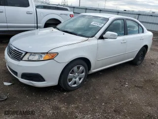 2010 Kia Optima LX with VIN KNAGG4A84A5431934, listed as a Copart auction lot 54454285 with 184,371 mi miles and Clean Title. Bid and sale history available at carsss.com. Image 1.