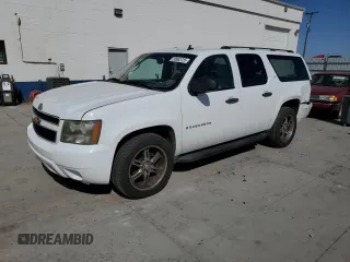 2007 Chevrolet Suburban LTZ z VIN 3GNFC16J57G133101, wystawiony jako Copart lot #58962725 z przebiegiem 52 956 mil mil oraz Szkoda całkowita • Salvage title. Historia ofert i sprzedaży dostępna na DreamBid. Obrazek 1.