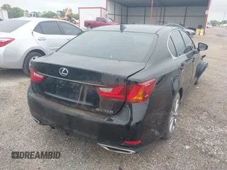2015 Lexus GS 350 with VIN JTHBE1BL2FA017875, listed as a IAAI auction lot 41964090 with 80,788 mi miles. Bid and sale history available at carsss.com. Image 4.