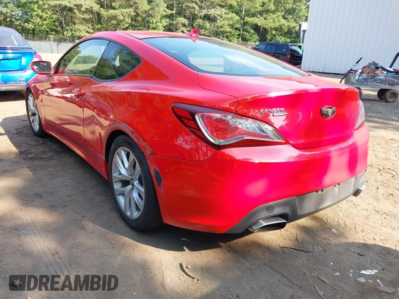 2016 Hyundai Genesis Coupe 3.8L Base with VIN KMHHT6KJ4GU132745, listed as a IAAI auction lot 42498729 with 153,572 mi miles and . Bid and sale history available at DreamBid. Image 3.