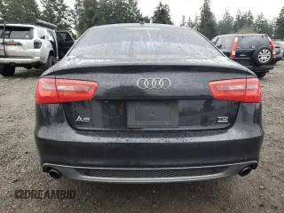 2015 Audi A6 3.0L TDI Premium Plus with VIN WAUFMAFC8FN005784, listed as a Copart auction lot 42483395 with 93,999 mi miles and Salvage Title. Bid and sale history available at carsss.com. Image 6.