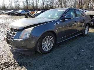 2012 Cadillac CTS Sedan Luxury with VIN 1G6DG5E5XC0115307, listed as a Copart auction lot 42860665 with 107,946 mi miles and Salvage Title. Bid and sale history available at carsss.com. Image 1.