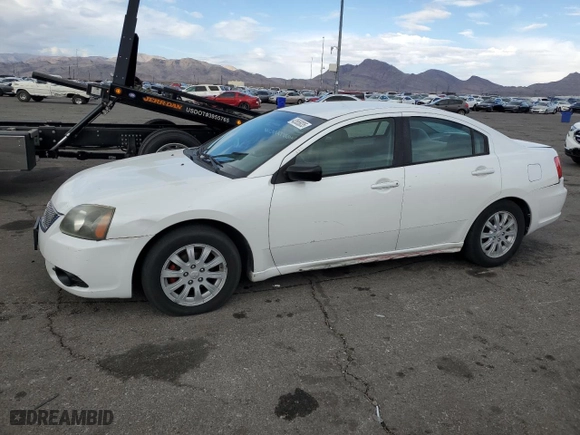 2011 Mitsubishi Galant FE with VIN 4A32B2FF7BE019030, listed as a Copart auction lot 42655035 with 159,432 mi miles and Salvage Title. Bid and sale history available at carsss.com. Image 1.