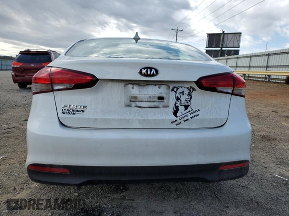 2017 Kia Forte LX with VIN 3KPFK4A76HE040139, listed as a Copart auction lot 49255925 with 103,351 mi miles and Salvage Title. Bid and sale history available at carsss.com. Image 6.