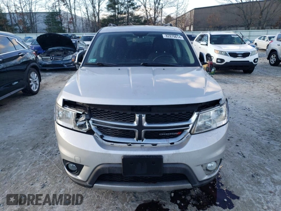 2014 Dodge Journey SXT z VIN 3C4PDDBG7ET282202, wystawiony jako Copart lot #82870614 z przebiegiem 153 404 mil mil oraz Czysty tytuł • Clean title. Historia ofert i sprzedaży dostępna na DreamBid. Obrazek 5.